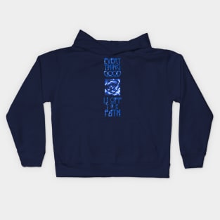 Every Good Thing is Off the Path (for Darks) Kids Hoodie